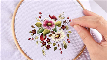 How To Embroider Cross Stitch For Beginners