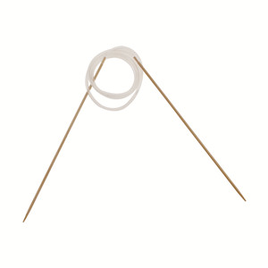 2.0mm * 80cm Bamboo Ring Knitting Needle