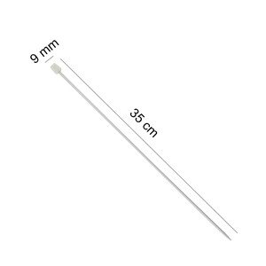 9.0mm*35cm Magnetized Knitting Needle 